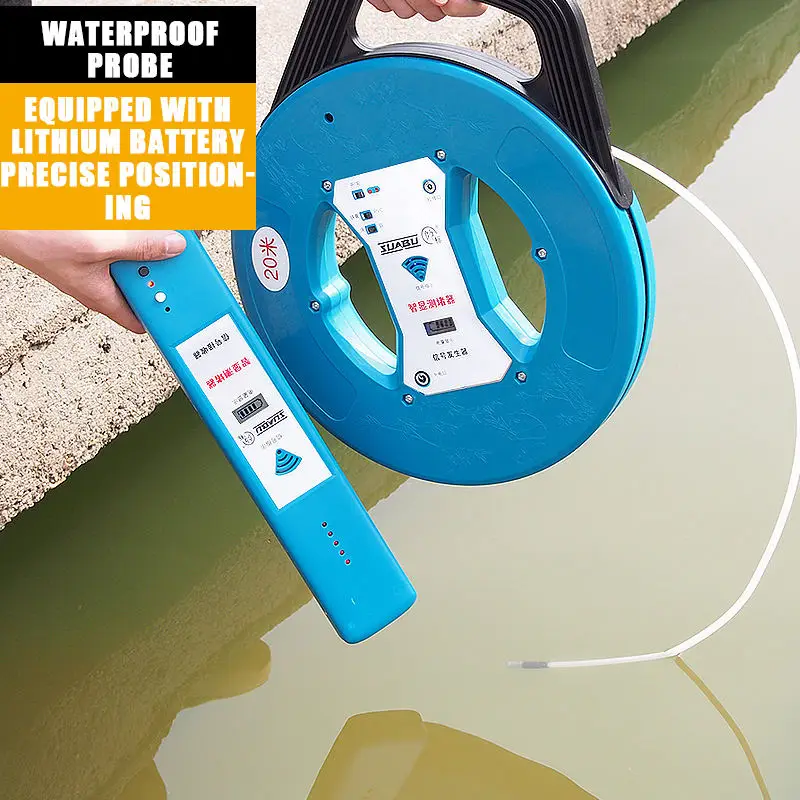 Wall Pipe Blockage Detector, Waterproof Scanner