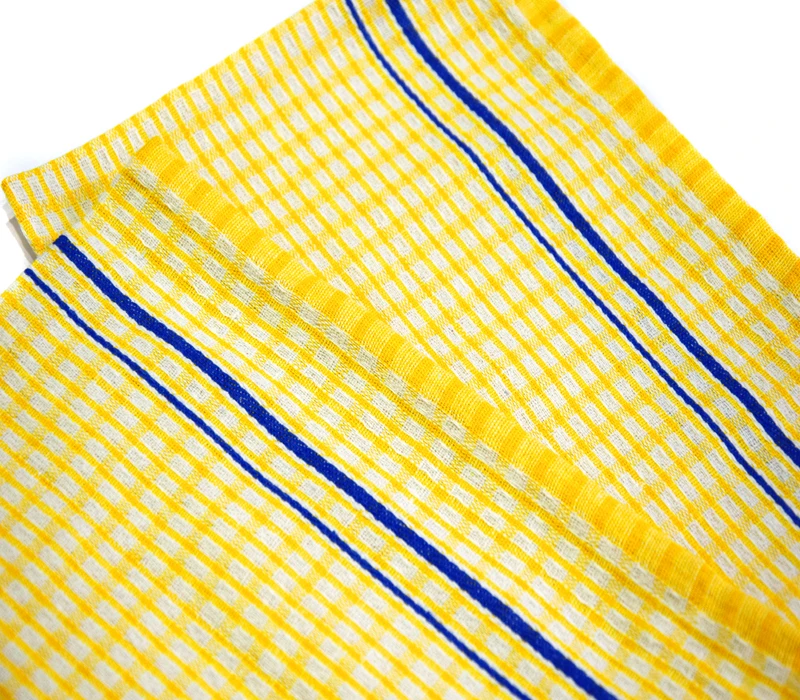 100% Cotton Fancy Wonderdry Mono Check Super Absorbent 46x71 Cm
