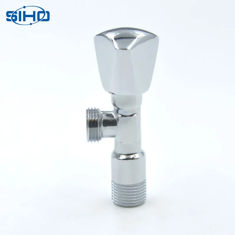 Оптовая продажа с завода, Цинковый угловой клапан с ручкой