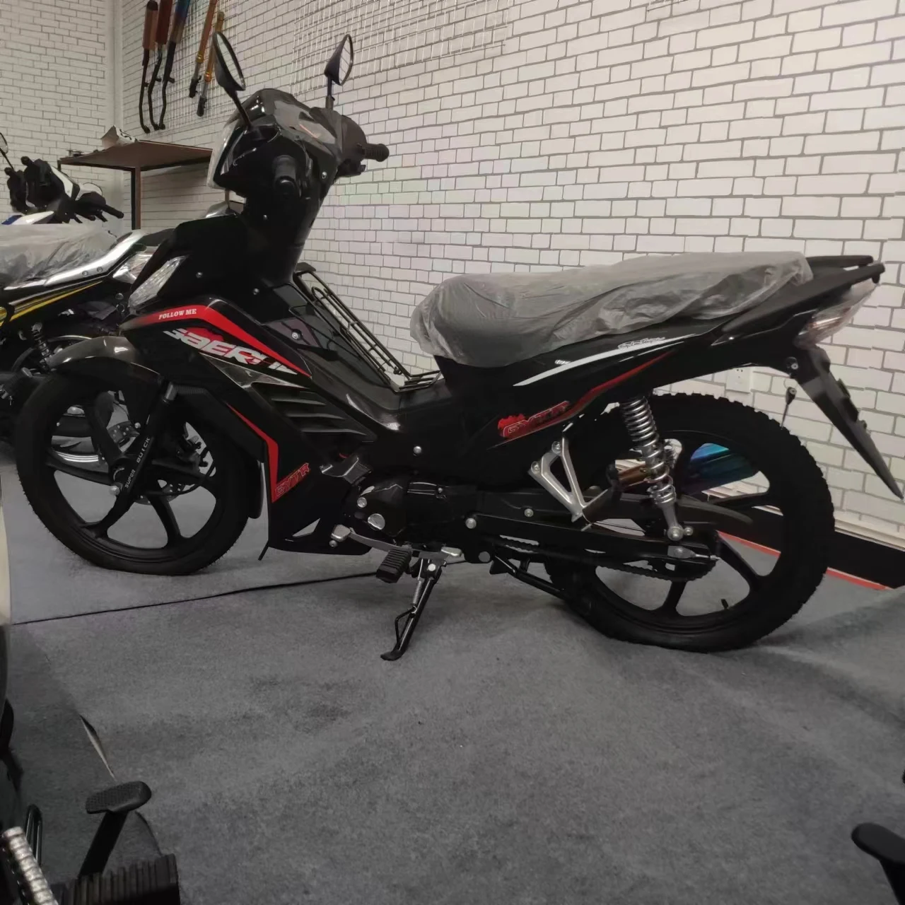 Cheap Africa popular 110cc 120cc cub horizontal engine 4 stroke air-cooled bike cub motorcycle