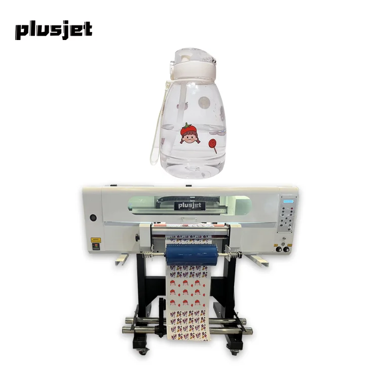 Plusjet PJ-42W3 пользовательский многоцветный i1600-u1 * 3 головки Цифровой uv dtf переводные наклейки для принтера кристаллических этикеток