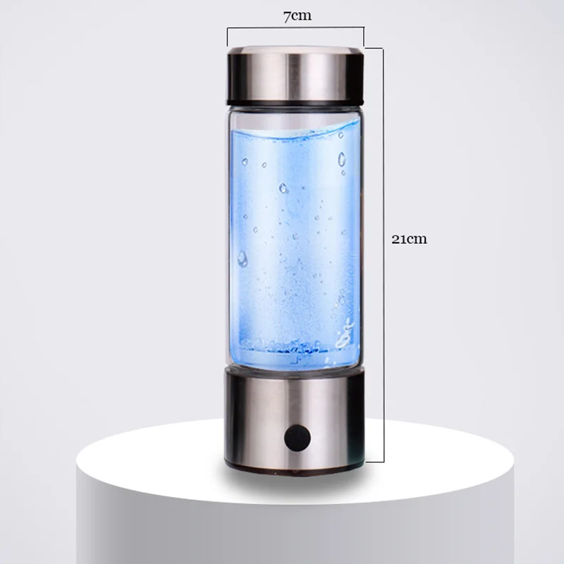 H1 Hydrogen Water Bottle Generator with PEM&SPE Technology Up to1500PPB Portable Hydrogen Water Maker Hydrogen Water Machine