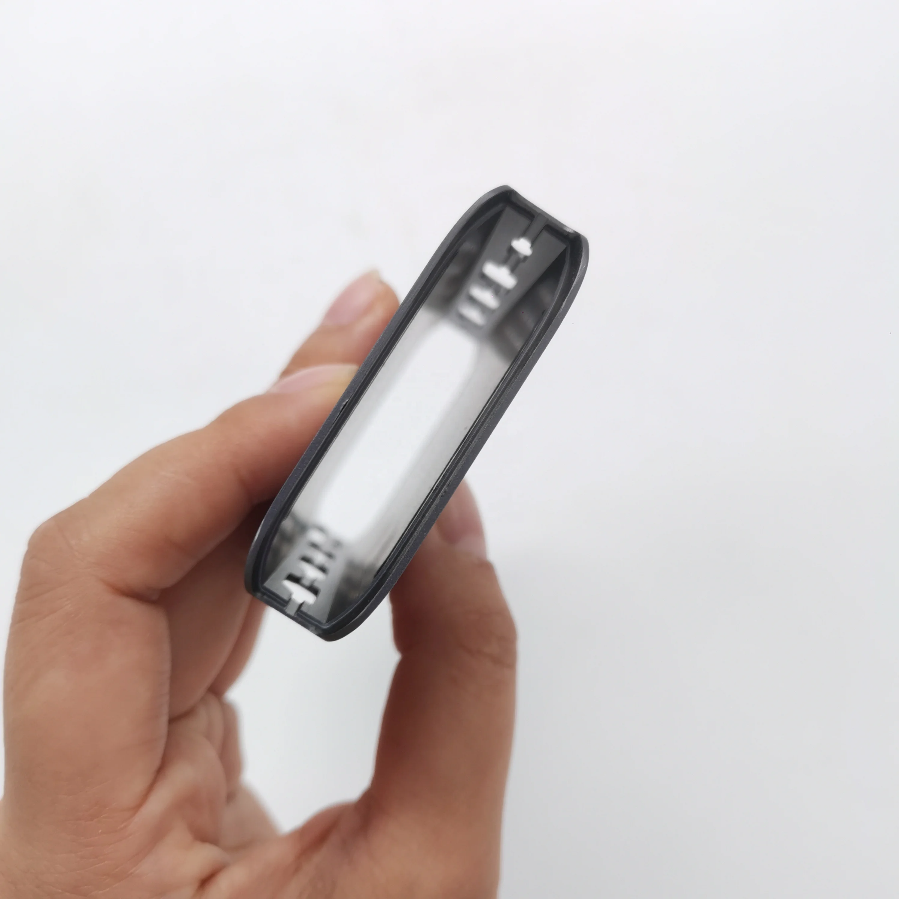 Алюминиевый экструдированный металлический корпус под заказ для USB-концентратора с многофункциональными портами в деловом стиле серые анодированные