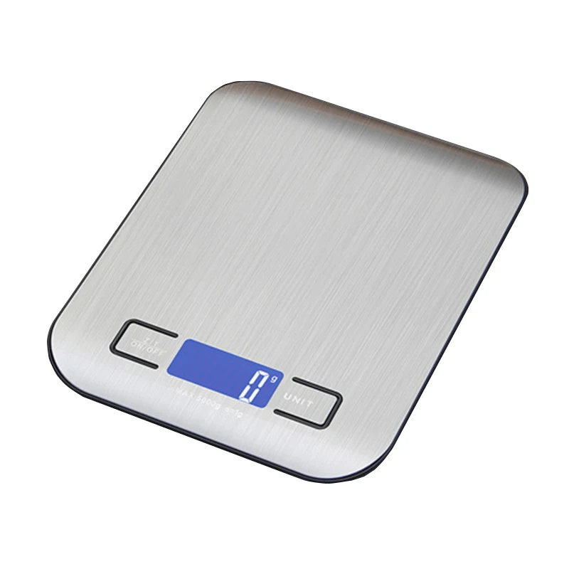 Portable High Accurate Digital Kitchen Scale - 5kg Stainless Household Best Selling Food Scale