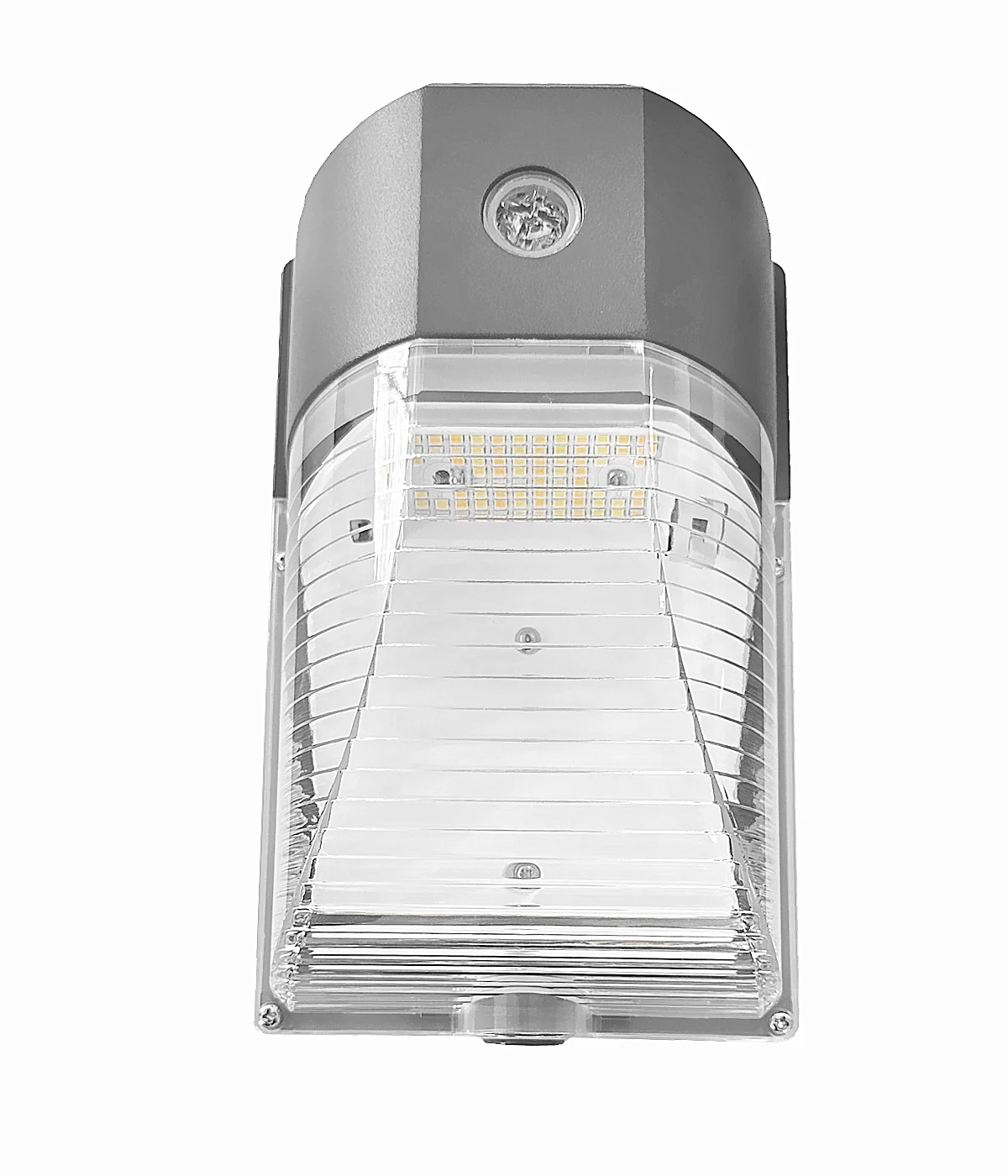 CCT & Wattage selectable 12w 13w 18w 26w Dusk-to-Dawn Mini led wall pack IP65 outdoor porch light wall pack