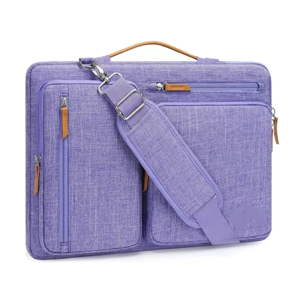Large Capacity Waterproof Shock polyester Travel Computer Sleeve Business OEM unisex Laptop Sleeve Bag from Manufacturer