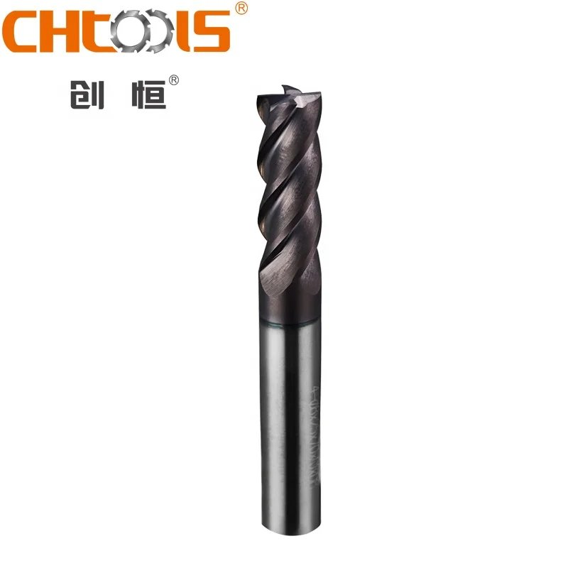 Chinese factory Solid Carbide drills End Mill Cutters CNC Router Bit Tool for metal drilling