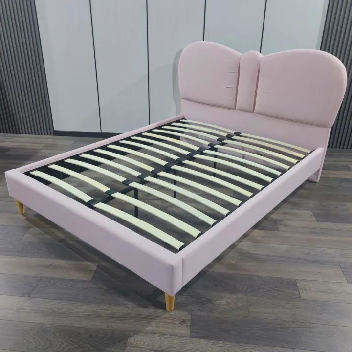 Factory Wholesale New Design Modern Children Bedroom Furniture Cartoon Kids Bed for Girls Bed Set Furniture