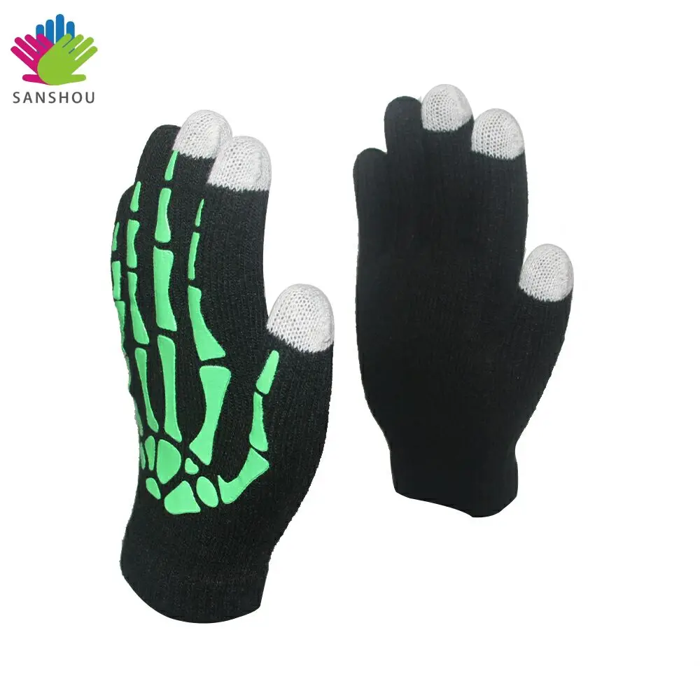 The Best Quality Magic Winter Touch Screen Acrylic Knitted Gloves