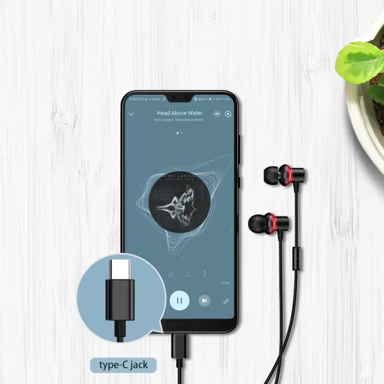 Tongyinhai New style  in-ear Earphone Voice Changer headphone with type-C interface