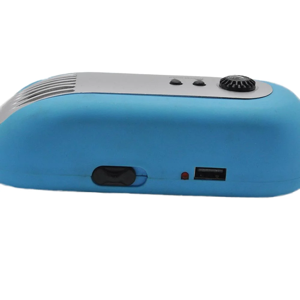 FM Radio 3 LED Dynamo Torch Manual Rechargeable Emergency Hand Crank Flashlight USB Charging ABS Bright Rechargeable Battery