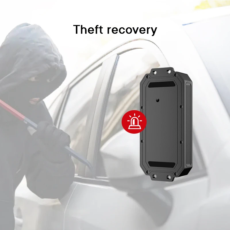 10 Years Batter Life LTE Beacon Satellite Cellular Asset Tracker Support Uploading GPS Location