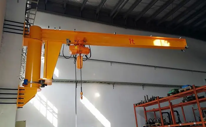 1 тонна 2 тонны 3 5 10 тонн с низким Headroom экономит пространство на заводе настенный поворотный кронштейн кран для мастерской