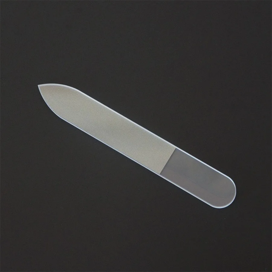 Professional Nano Glass Sanding Polishing Nail Files Transparent Nail File Grinding Nail Art Equipment Manicure Tools