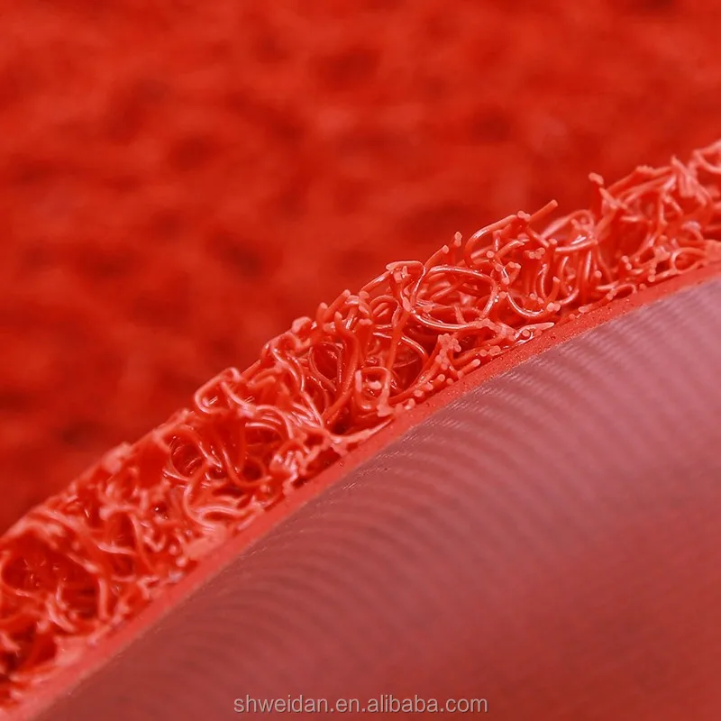 Floor Mat Custom Welcome Coil Printed Pvc Free Samples Adults WD Solid Custom Printed Nitrilel Rubber Logo Floor Door Mat 12mm