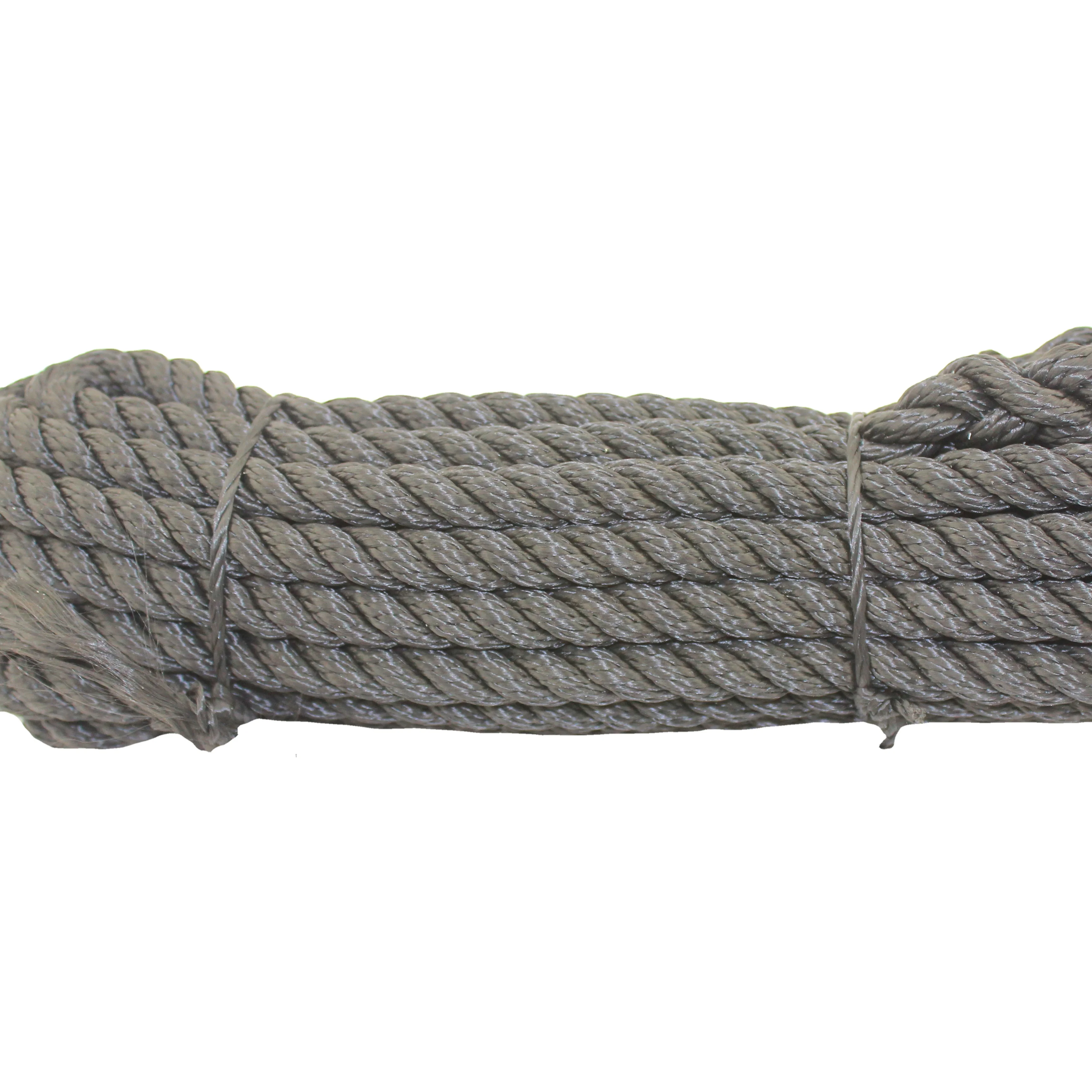 Polypropylene rope marine three-strand cable   brake rope  yacht PP rope anchor rope10mm