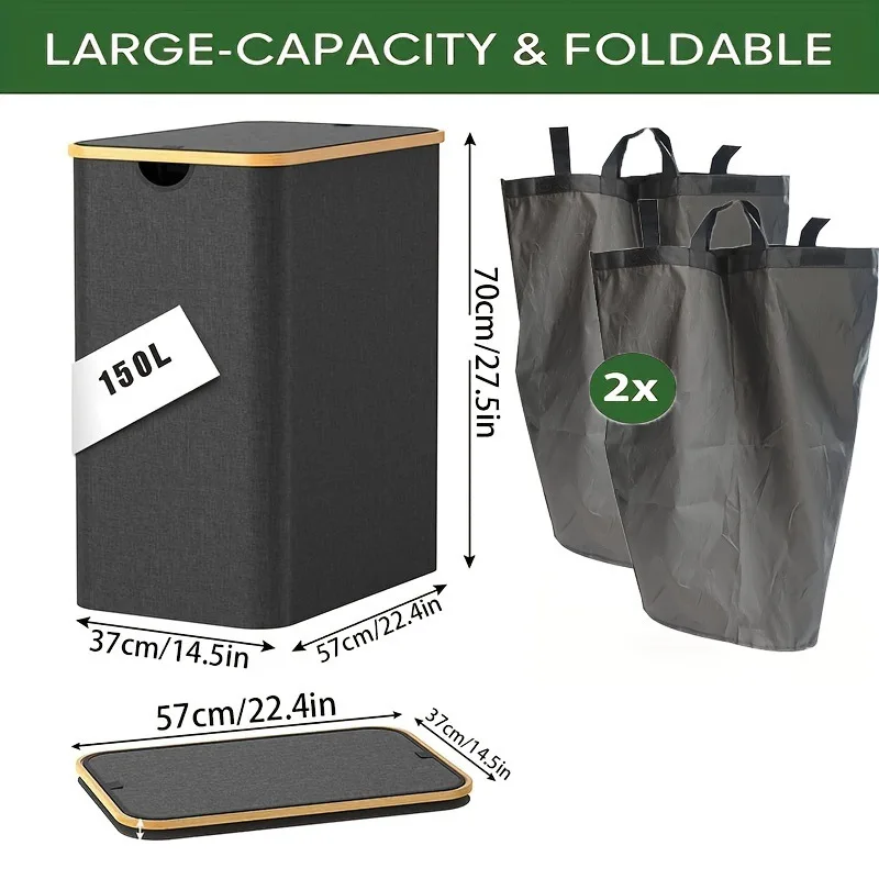 Wholesale laundry baskets, foldable laundry bags, dedicated to laundry rooms