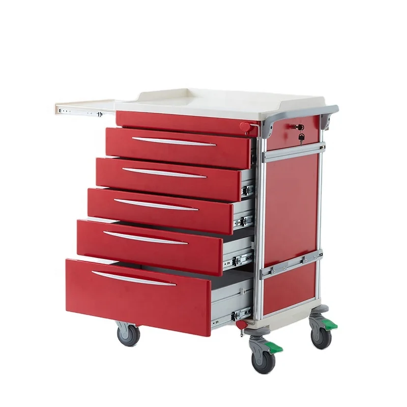 Meditroll EMG05 Important Medical Furniture Ambulance Trolley For Nursing Homes
