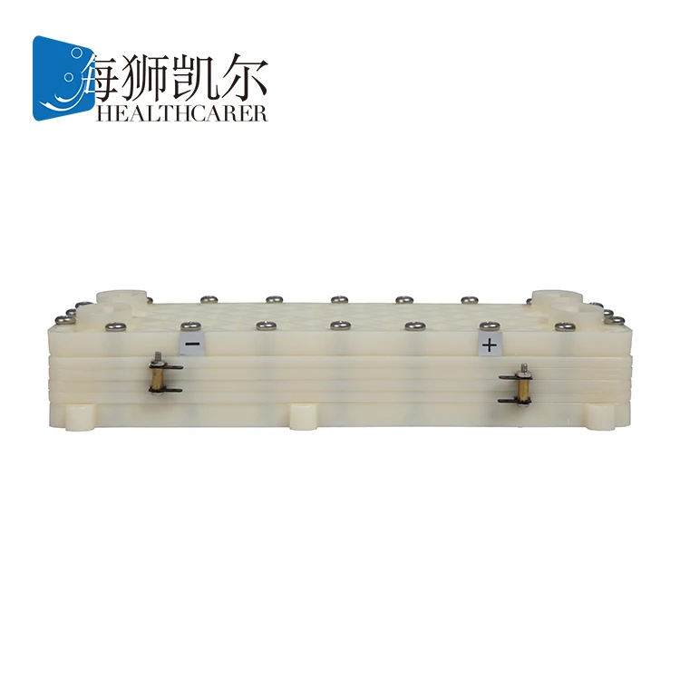 Iridium Ruthenium coating electrolysis chamber for water treatment