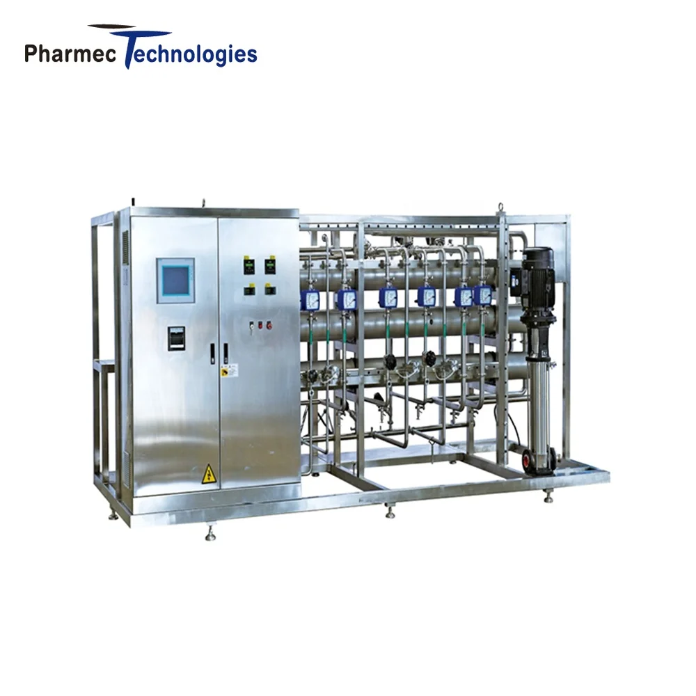 Pharmaceutical Water Treatment Reverse Osmosis RO Water Purifier Purified Water Machine Plant System