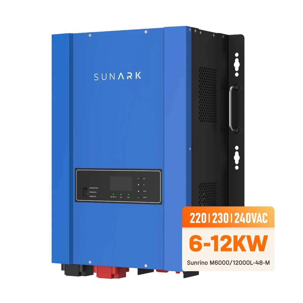 Sunark Low Frequency Dc To Ac Rated Power 6Kw 8Kw 10Kw 12Kw Off Grid Solar Storage Inverter Eu Stock