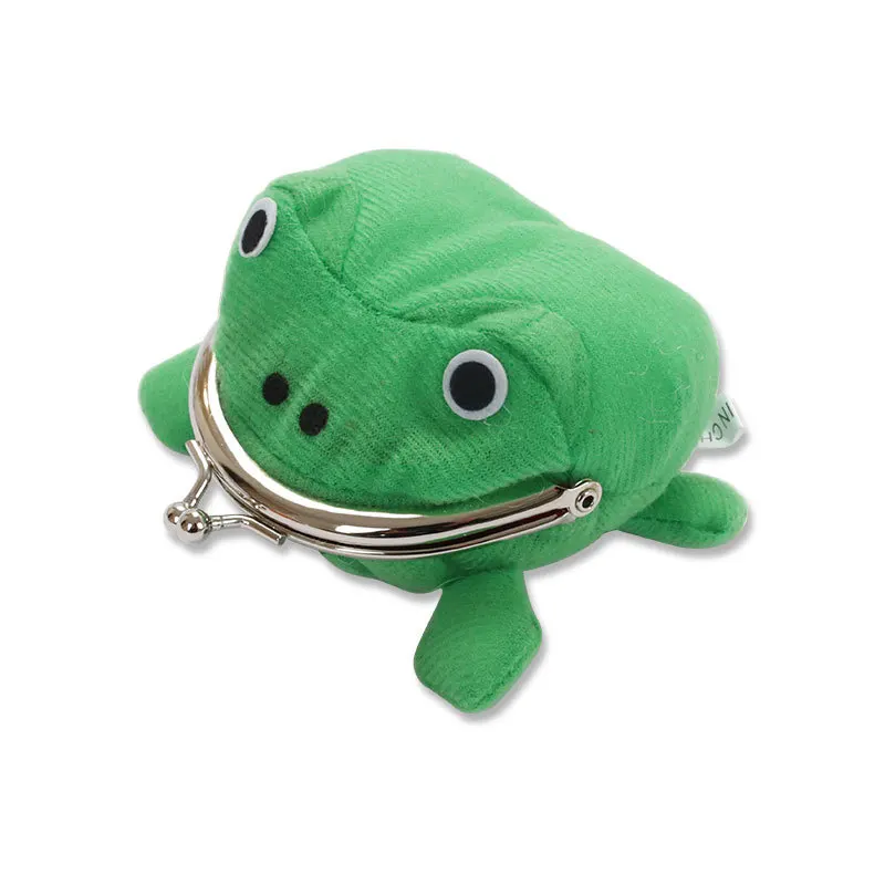 Wholesale Japanese anime Narutoo coin purse green frog wallet