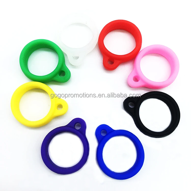 China Factory Custom small O silicone Rings for lanyard high quality rubber ring