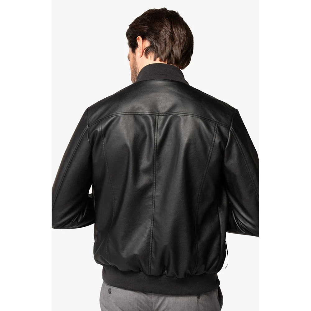 Premium Quality Italian Leather Jacket David Black Italian Leather Jacket Leather Jacket for Men