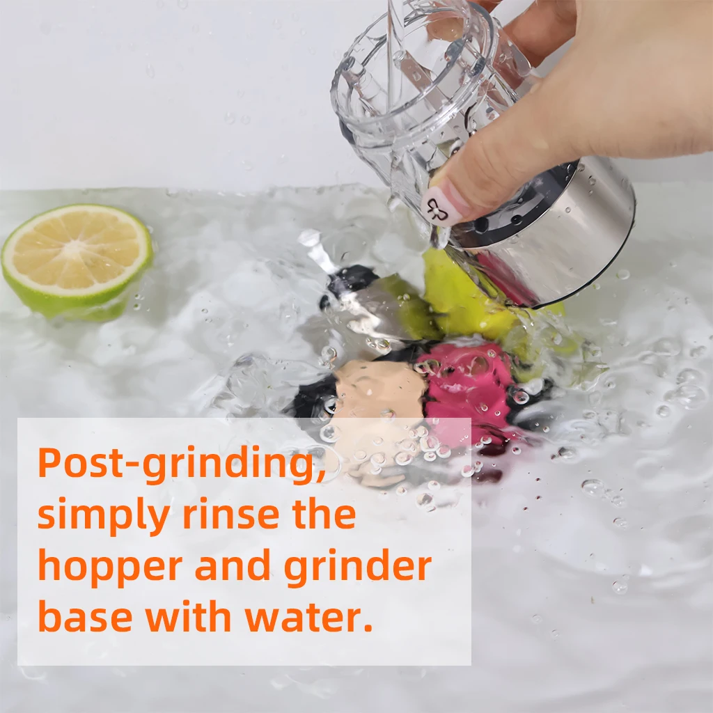 2 Button Stainless Steel Electric Salt And Pepper Grinder Set Pepper Mill Actoumatic  Electric Spice Grinder With Led