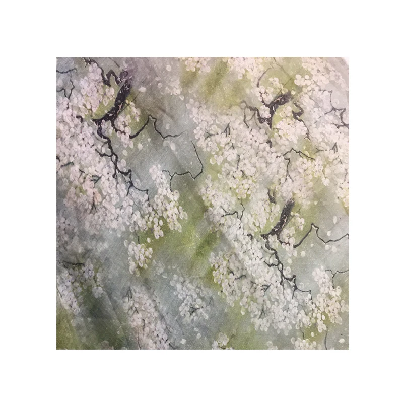 
Rolling process breathable and smooth ramie garment textile fabric 