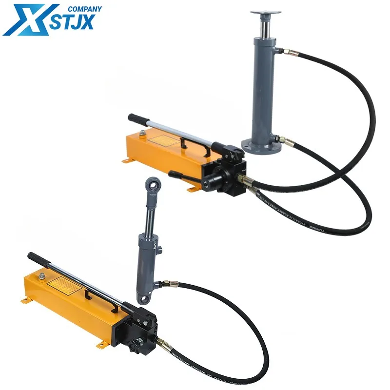 High-pressure double-acting one-way manual hydraulic pump oil pump