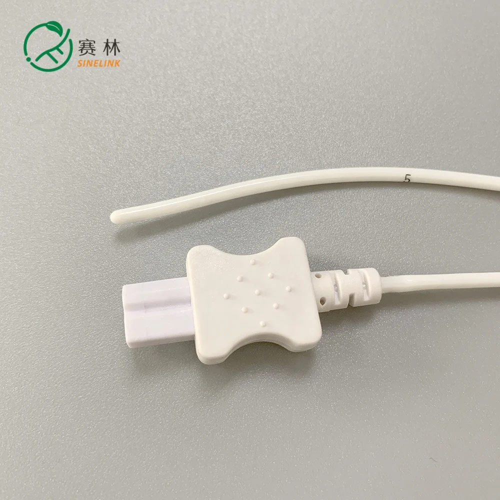 ICU Compatible disposable Monitoring Esophageal Rectal  temperature probe