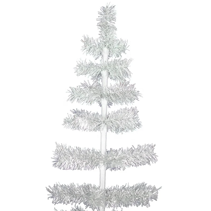 wholesale falling snow christmas tree custom white pvc artificial 9ft christmas tree led