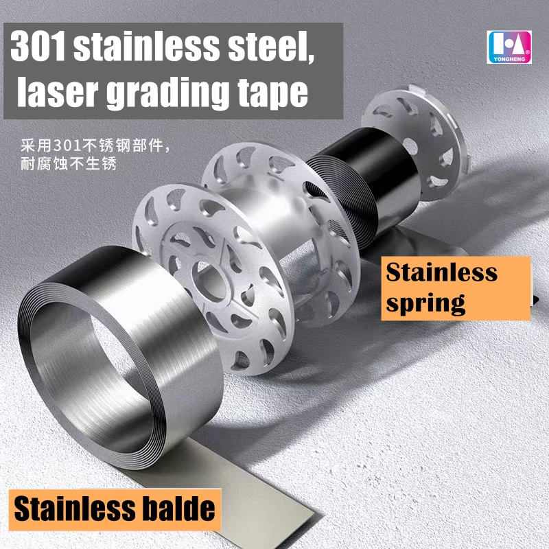 Industrial Grade Stainless Steel Tape Measure 25 Feet Home Decoration Gift Tape Measure Waterproof Anti-rust Wear-resistant Tape