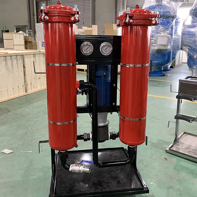 Movable bio diesel oil clean machine