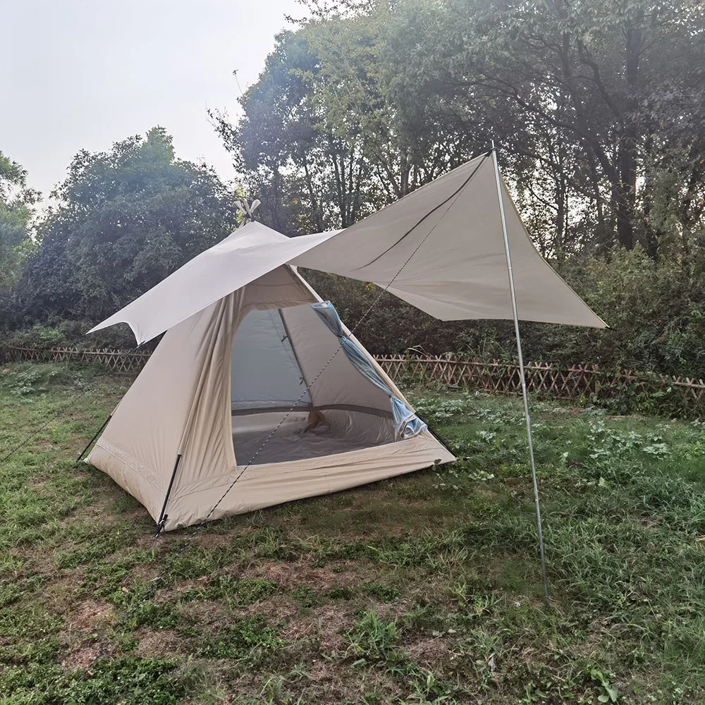 Portable 5-6 Persons marquee Hiking Indian Tent for safari Large Luxury Family Tent outdoor Camping tent