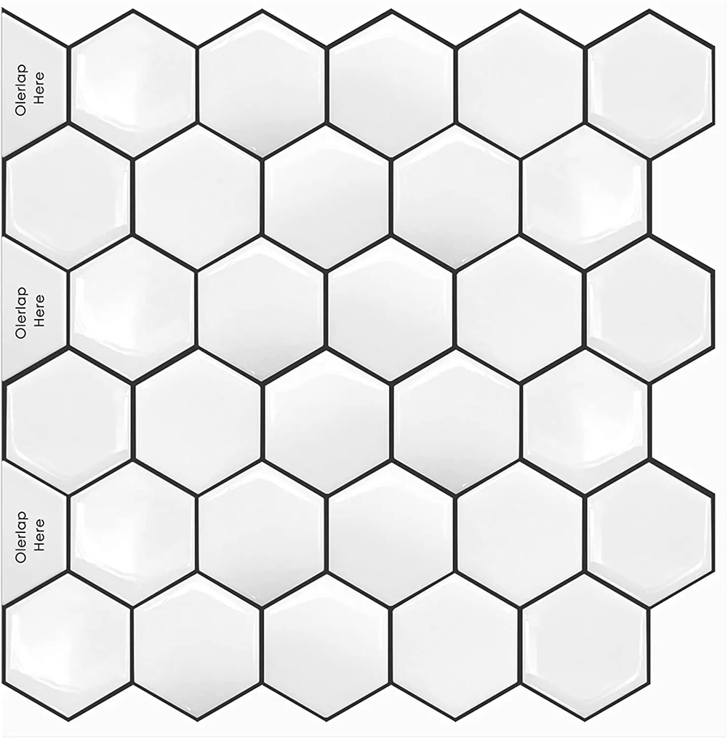 Cheap Price High Quality 3d Pvc Tile Wall Sticker Kitchen Backsplash Peel And Stick Pvc Tile