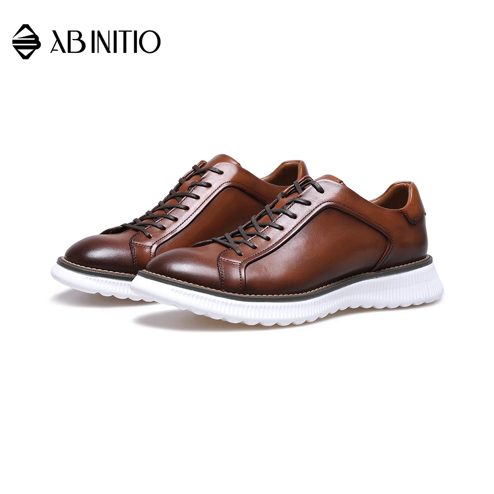 
High quality handmade formal leather casual sport shoes for men 