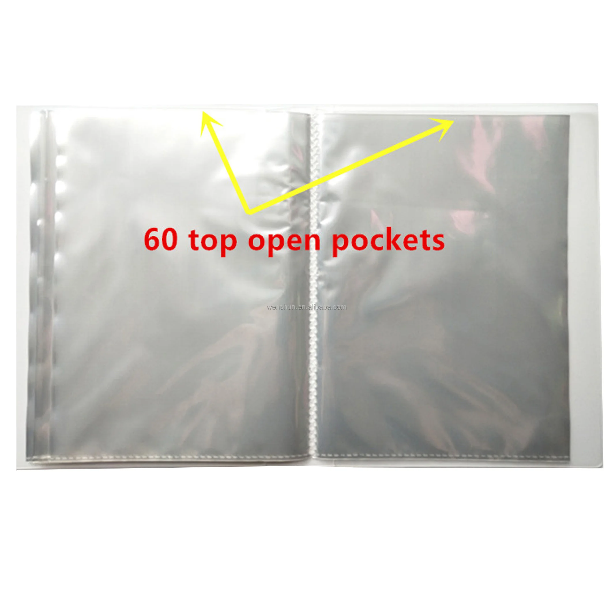 Custom Printed Cheap Plastic Photo Book Photo Album for 4x6 or 5x7 inch Photos