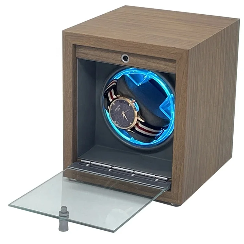 Watch Winder For Automatic Watches Usb Power Used Globally Mute Mabuchi Motor Mechanical Watch Electric Stand Box Ambient Light