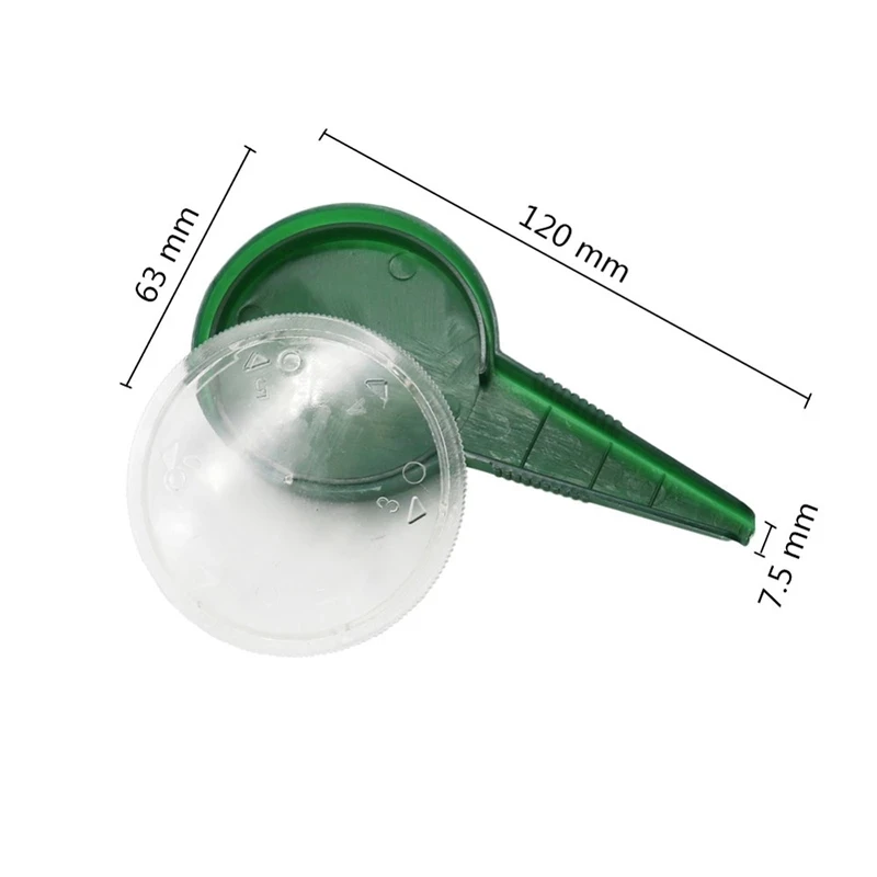 Adjustable Size Seeder Dia Dispenser Sower Seeder 5 In 1 Plastic Disseminator Farm Garden Plant Supplies Tool
