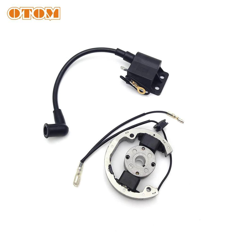 OTOM Off-road Motorcycle SX 50 2 Stroke Engine Ignition Coil Magneto Flywheel Stator Rotor Kit For KTM 50SX 50cc