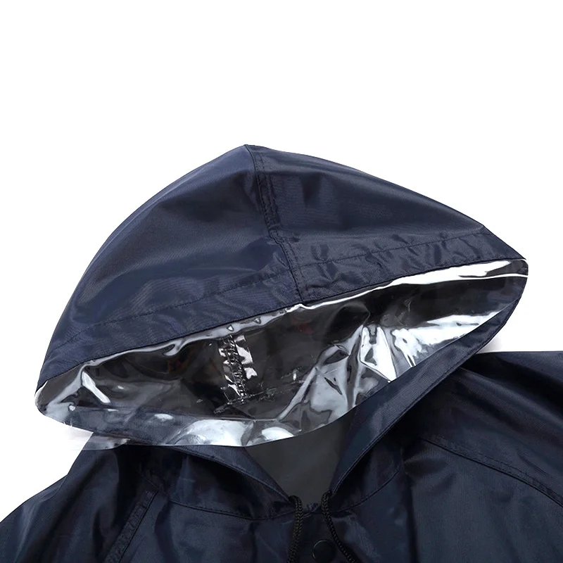 Outdoors New Thicker Oxford Rainwear Conjoined Overalls Men Women Rain Coat Picnic Rain Coat For Men