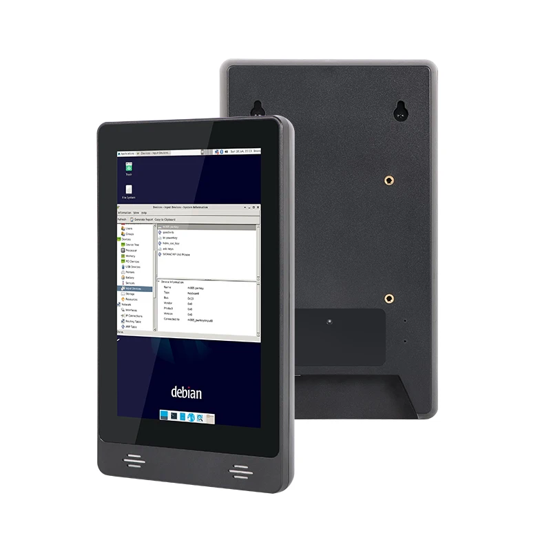 Portworld 8 'RK3566 Linux Ubuntu Debian Buildroot Yocto Опциональная операционная система настенное крепление RJ45 POE планшет