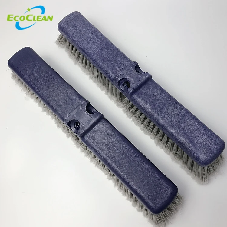 EcoClean 18-дюймовая пластиковая щетинка для мытья пола с тонкой щетиной