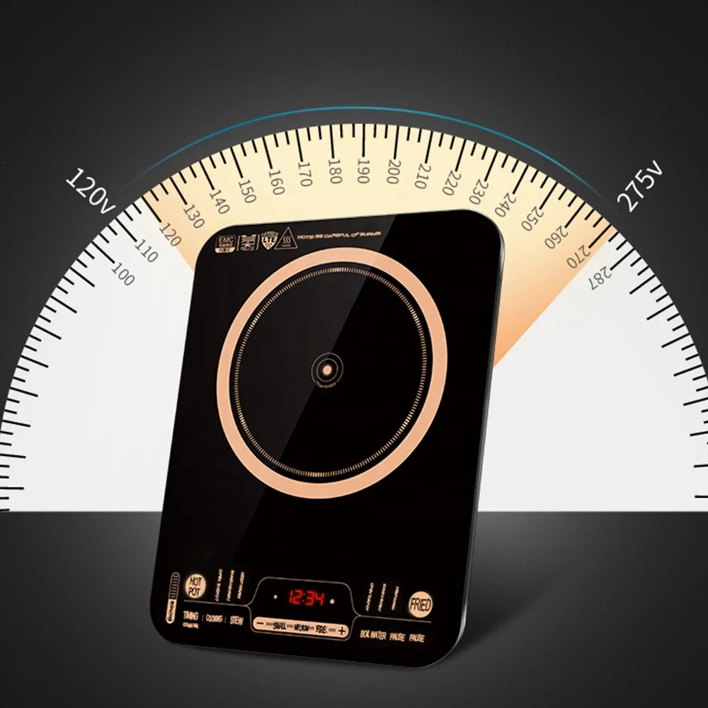 Регулируемая многофункциональная электрическая индукционная плита высокой мощности 2100