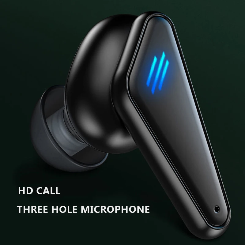 FOVigour Wireless Earbuds Blue-tooth Headphones Game/Music Mode TWS Earphones in-Ear Headset with Charging Case Gaming Earbud