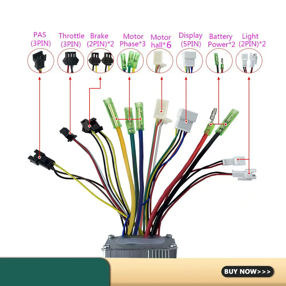 48v-60v Mtx 1000w 1500w 2000w 3000w Direct Drive Rear Hub Motor Engine E-bike Electric Bicycle E Bike Cycle Ebike Conversion Kit
