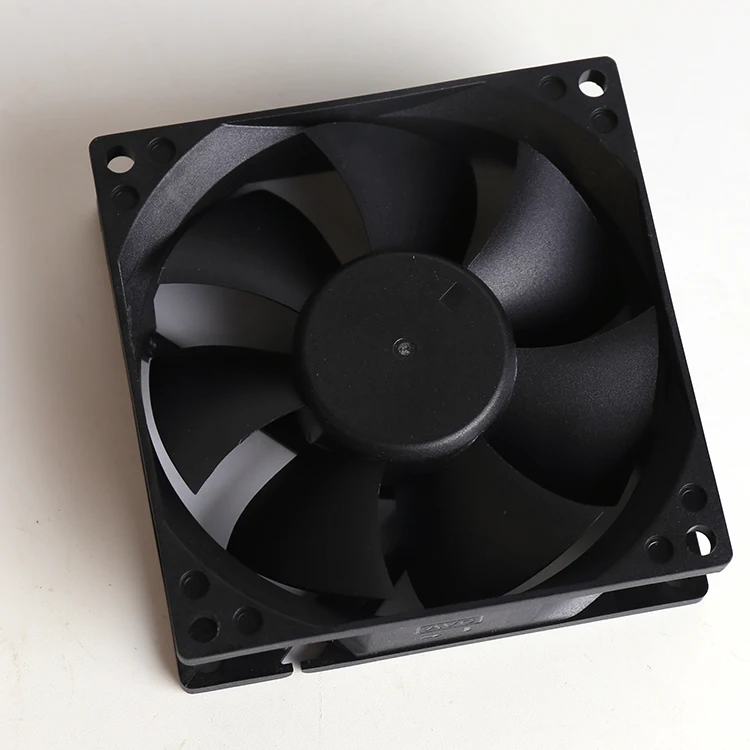 XinBinMing 8025 24v Solar Powered Fan Rotary Dc Brushless Heat Extractor Fans 80mm Exhaust Ventilation Axial Flow Fan 12v