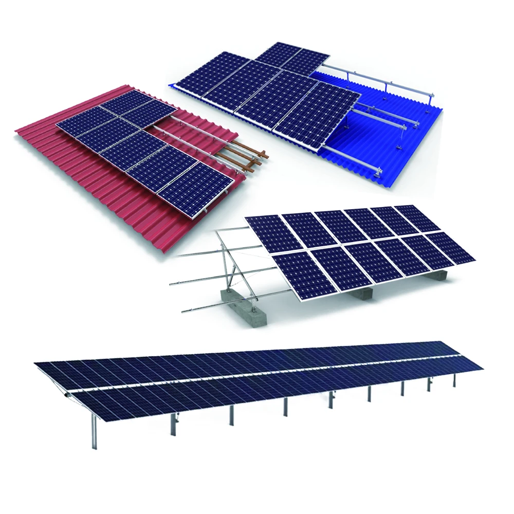 Roof / Ground / Tracker solar panel brackets stand racking mounting system (1600626764140)